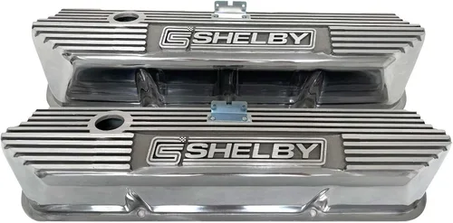 Miniatura 2 de Compatible con Ford FE Tall Shelby Valve Covers – Pulido – Aluminio fundido – Ansen USA