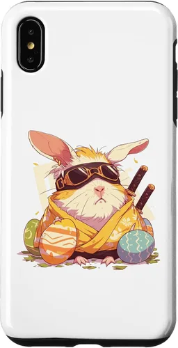 Miniatura 7 de iPhone 15 coloridos huevos de Pascua caza Ninja conejillo de indias con orejas de conejo