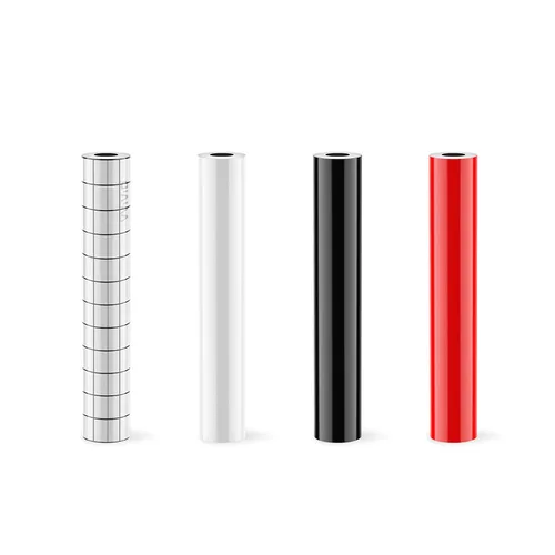 VViViD Deco65 paquete de vinilos multicolores de 12 pulgadas x 5 pies, incluye rollo de papel de transferencia ORACAL de 12 x 24 pulgadas