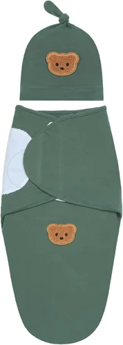 Miniatura 13 de Saco de dormir de algodón orgánico para bebés de 0 a 3 meses, suave, transpirable, hipoalergénica, para recién nacidos, unisex, para niños y niñas