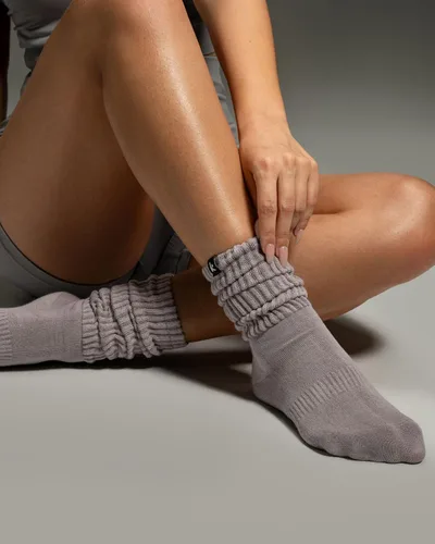 Miniatura 4 de Kamo Fitness Acogedor paquete de 3 pares: calcetines largos para mujer, suaves y transpirables para botas y calcetines holgados, talla 5-9