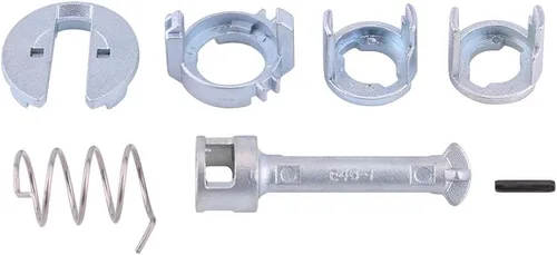 Kit de reparación de cerradura de puerta, kit de reparación de cilindro de cerradura de puerta delantera izquierda derecha para E46 Serie 3 323c