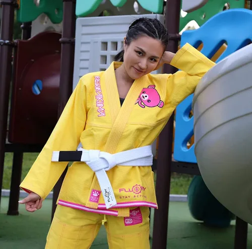 Miniatura 6 de FLUORY BJJ Gi - Traje brasileño Jiu Jitsu para mujer, kimonos para mujer, uniforme BJJ