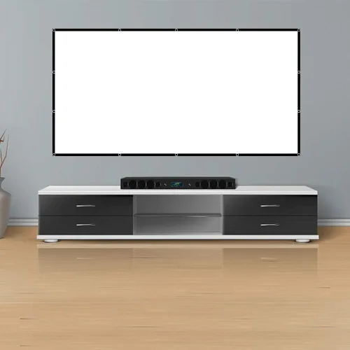 Miniatura 6 de Pantalla de proyector, pantalla de proyector de película de 100 pulgadas, pantallas de proyector portátil plegables 16:9 para cine en casa, al aire