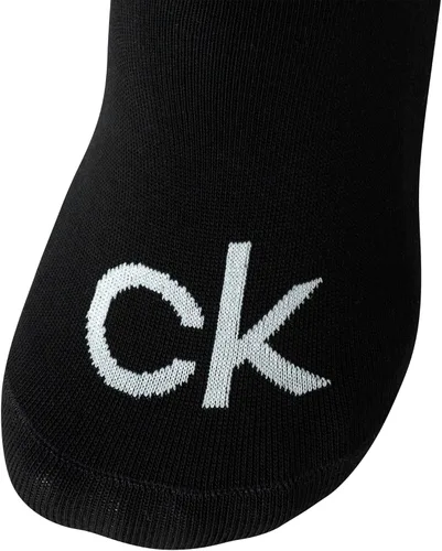 Miniatura 5 de Calvin Klein 3 pares de calcetines con logotipo de mezcla de algodón para hombre
