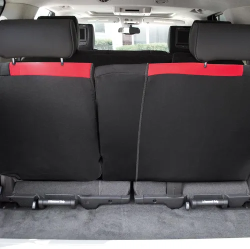 Miniatura 82 de FH Group Juego de fundas de tela para asiento delantero de automóvil para asientos de cubo, ajuste universal, compatible con bolsa de aire, fundas