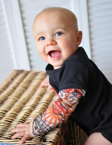Miniatura 3 de Ropa de bebé niño, estampado de letras de manga larga mameluco ropa de bebé para niño