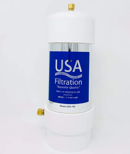 Sistema de filtro de agua de 5 etapas para debajo del fregadero (25,000 galones clasificados), repuesto NSA 100S y 100X fabricado en Estados Unidos
