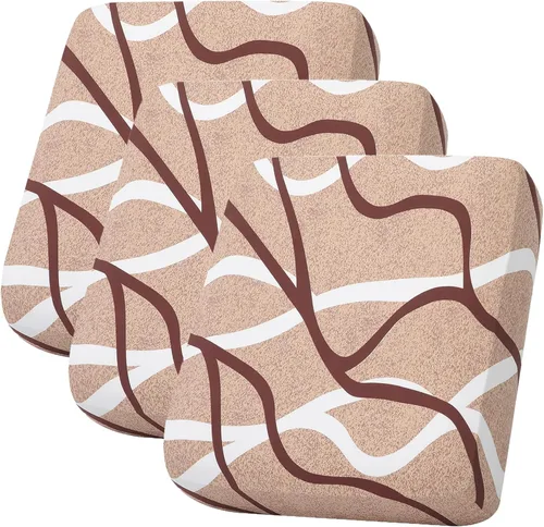 Miniatura 24 de hyha Fundas de cojín estampadas para sofá al aire libre, fundas florales lavables para muebles de patio, exteriores, funda de repuesto para asiento