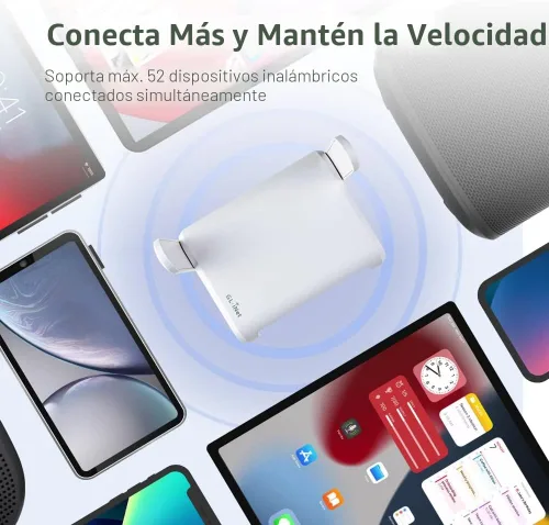 Miniatura 3 de GL.iNet GL-SFT1200 (Opal) Enrutador WiFi Portátil de Viaje, Mini Enrutador Inalámbrico VPN para Módem de Fibra Óptica, Repetidor WiFi de Internet