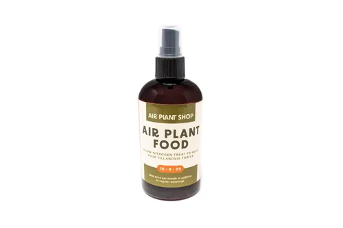 Air Plants Fertilizante en botella de spray de niebla fina – Alimento vegetal para Tillandsia – Uso mensual para el crecimiento de plantas de