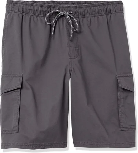 Miniatura 6 de Tienda Essentials Pantalones cortos cargo con cintura elástica para hombre de 9 pulgadas