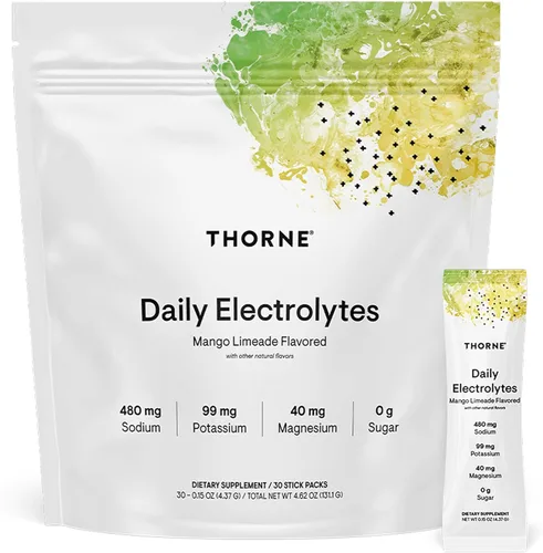 Miniatura 10 de THORNE - Electrolitos Diarios - Mezcla de Bebida en Polvo de Electrolitos Sin Azúcar y Baja en Calorías - Sabores Derivados de Fuentes Naturales