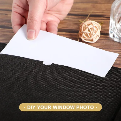 Miniatura 5 de Ywlake - Álbum de fotos para bebé de 4 x 6 con 500 bolsillos, cubierta de cuero para baby shower, álbum para niño o niña, capacidad para 500 fotos