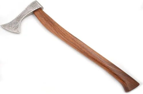 Miniatura 12 de Medieval Warrior Hacha Tomahawk Viking Tomahawk hecha a mano forjada a mano personalizada-hacha de caza-hacha de camping. (diseño)