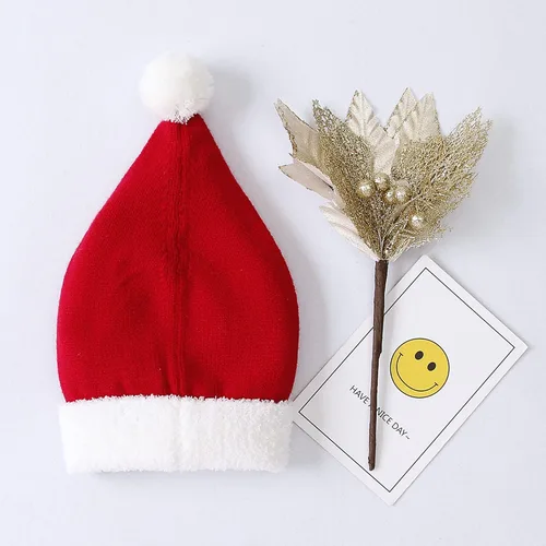Miniatura 7 de UTTPLL Gorros de punto cálidos para bebé, gorro grueso y suave para niño y niña, gorro acanalado con puños para niños y niñas