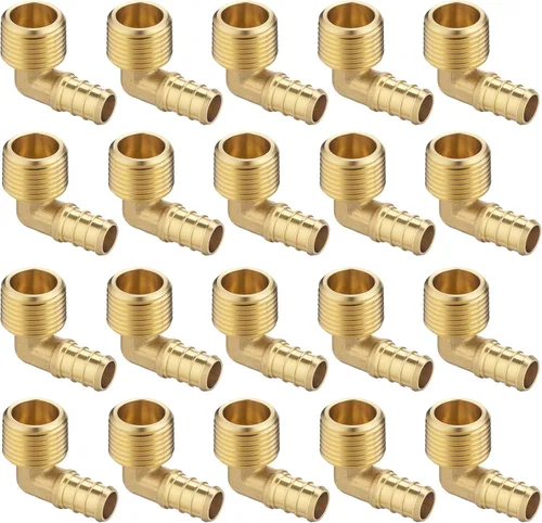Miniatura 22 de Acoplamiento de engarce de púas PEX de 1 pulgada para tubería PEX-A/B/C (paquete de 15)
