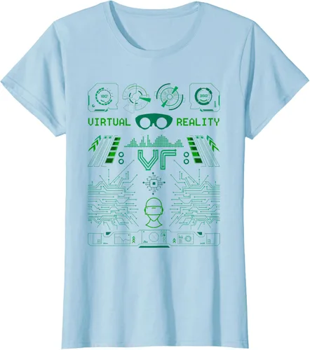 Miniatura 15 de Camiseta de realidad virtual VR Retro Gamers, Negro, S