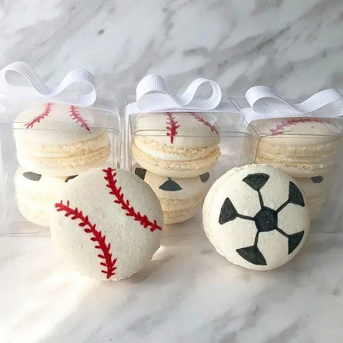 Miniatura 9 de Paquete de 100 cajas de regalo transparentes de 2 x 2 x 2 pulgadas con cintas, mini cajas transparentes para dulces y bombas de chocolate, caja