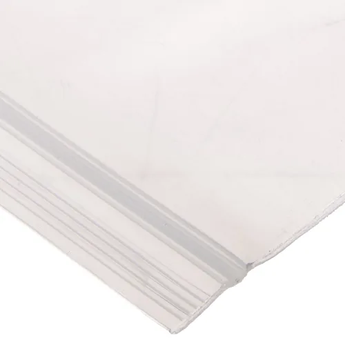 Miniatura 32 de Aviditi Poly Bolsa con cierre hermético blanco, Transparente, 1000 Claro