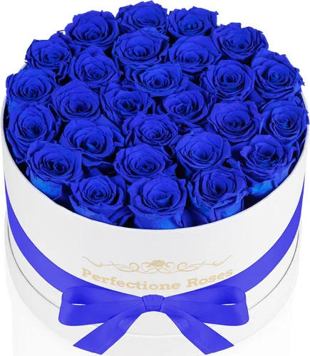 Miniatura 20 de Perfectione Roses 27 Rosas en una Caja, Rosa del Día de la Madre, Flores Preservadas para Ella, Flores para Entrega, Regalos de Cumpleaños