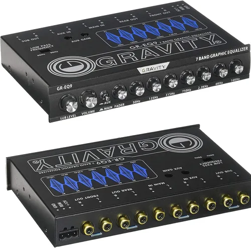 Miniatura 6 de Gravity Ecualizador gráfico de 7 bandas GR-EQ9