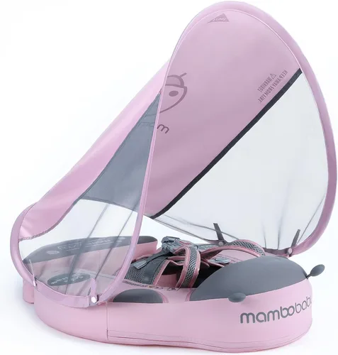Miniatura 20 de Mambobaby Flotador con toldo mejorado no inflable para bebé, flotador inteligente de Mambo para natación, flotador de natación para bebé, flotador
