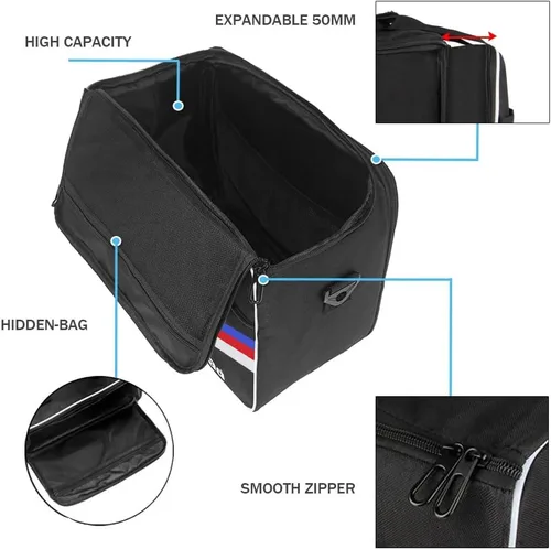 Miniatura 7 de Bolsa de Equipaje Interior de Motocicleta Expandible Estuche Superior Pannier Bolsa de Sillín Para BMW R1200GS R1250GS ADV LC 2004-2022 F850GS