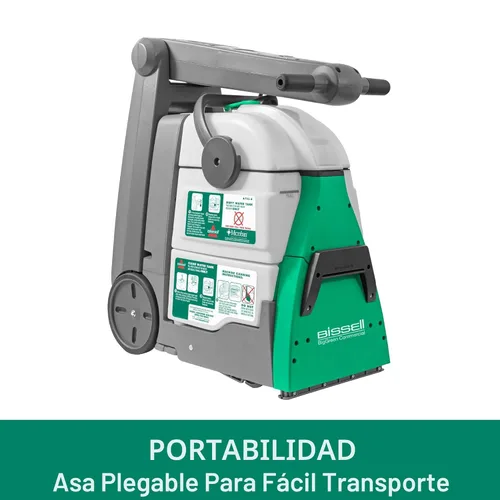 Miniatura 9 de Máquina de limpieza a motor de la marca Bissell BigGreen, modelo BG10, con 2 motores para una limpieza profunda, Verde, 1