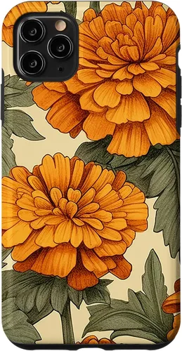 Miniatura 13 de Funda para iPhone 14 Pro Max Watercolor Marigold Flower