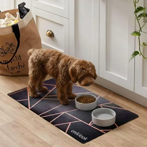 Miniatura 7 de Tapete de comida para perros, tapete para tazón de perro, tapete de comida para mascotas, tapete para alimentos y agua para perros, tapete