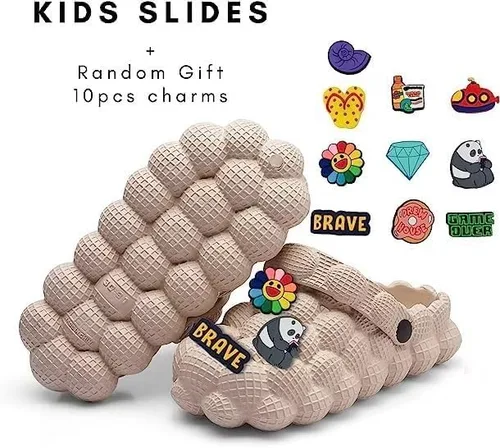 Miniatura 2 de LEPHYON Bubble Slides for Kids SandalsGolf Ball Slides ShoesGargen Clogs GirlsFunny Slippers Boys Comfy Anti-Slip Lightweight Protect Foot