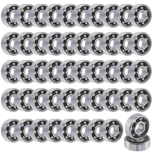 Miniatura 23 de Antrader Paquete de 20 rodamientos radiales de doble blindaje MR63ZZ de 0.118 in x 0.236 in x 0.098 in