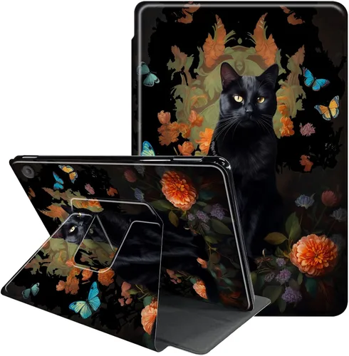 Miniatura 23 de Funda para Samsung Galaxy Tab A8 de 10.5 pulgadas 2022-360 grados giratoria multiángulo de visión protectora con apagado y encendido automático