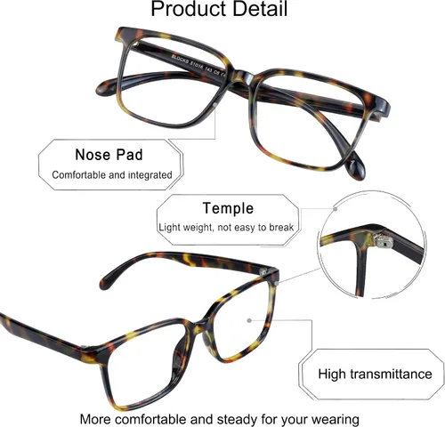 Miniatura 3 de YEIN Gafas presbípicas multifocales progresivas, gafas de sol grises fotocrómicas Bspro-blocks Tortuga