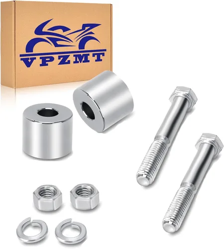 Miniatura 6 de Extensión de elevadores de manillar de 1 pulgada de elevación de 1-1/4 pulgadas para modelos Harley Touring, Street Glide/Electra Glide/Road