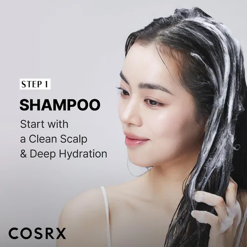 Miniatura 6 de COSRX PEPTIDE-132 - Mini kit de vinculación para el cabello – Champú y tratamiento de tamaño viaje + suero de aceite de tamaño completo, juego