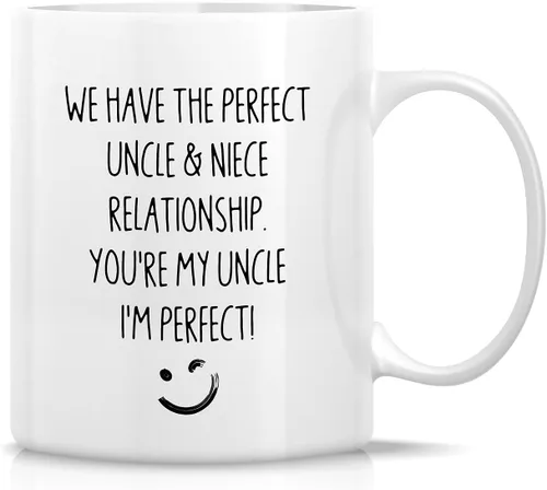 Miniatura 14 de Retreez Taza divertida – Leveled Up To Uncle Gamer - Tazas de café de cerámica de 11 onzas – Divertido, sarcasmo, sarcástico, inspirador, noticias