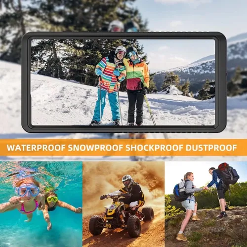 Miniatura 7 de YMCCOOL Funda para Samsung Galaxy S22 Ultra Waterprooof, con protector de pantalla sensible integrado a prueba de golpes, resistente a prueba