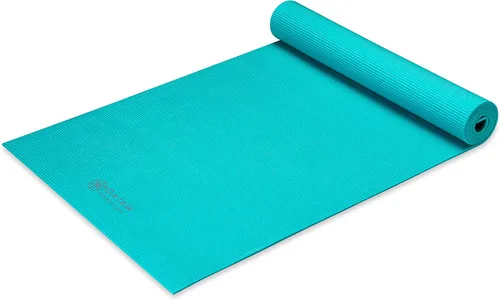 Miniatura 8 de Gaiam Essentials 1/4" Thin (6mm) Yoga & Pilates, Fitness & Exercise Mat with Easy-Cinch Carrier Strap Cusion Support For Fitness and Gym Workouts