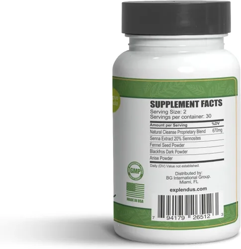 Miniatura 3 de Natural Vita Natural Cleanse, suplemento de colon, limpiador para todo el cuerpo con mezcla patentada