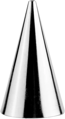 Miniatura 6 de Restaurantware Pastry Tek - Punta redonda redonda para glaseado – #2 Punta de glaseado de acero inoxidable resistente a la corrosión, apta