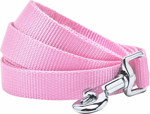 Miniatura 66 de Blueberry Pet Essentials - Correa de perro azul cambray para perros medianos - 5' * 3/4" Correa de nailon resistente Correa ligera