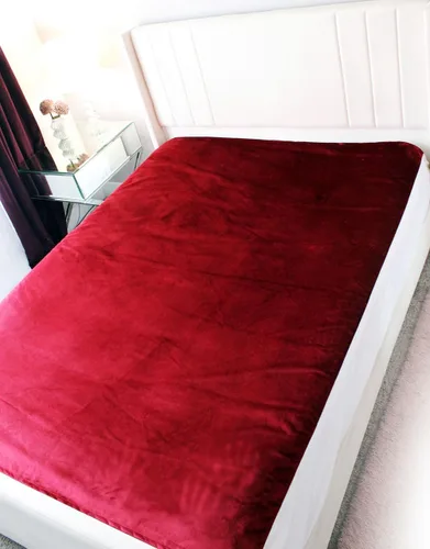 Miniatura 3 de Almohadilla de cama 100% impermeable a prueba de manchas – Masaje para parejas – Ultra suave, silencioso y protector de sábanas de lujo con lados