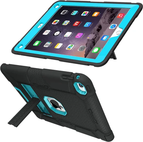 Miniatura 8 de BENTOBEN Funda para iPad Air 2, híbrida a prueba de golpes, con función atril, resistente a los golpes, a prueba de caídas, para iPad Air 2
