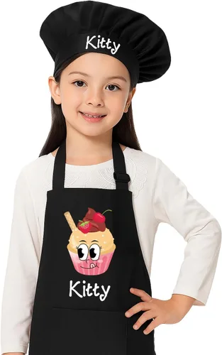 Miniatura 8 de Delantal personalizado para niños, delantal de cocina personalizado para niños, juego de niños, delantal de pintura, delantal de cocina para niños