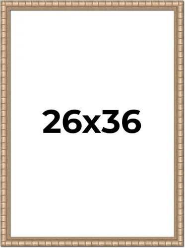 Miniatura 76 de Marco de fotos de madera maciza plateada de 32 x 32 pulgadas de ancho de 1.5 pulgadas Profundidad del marco interior de 0.5 pulgadas Marco