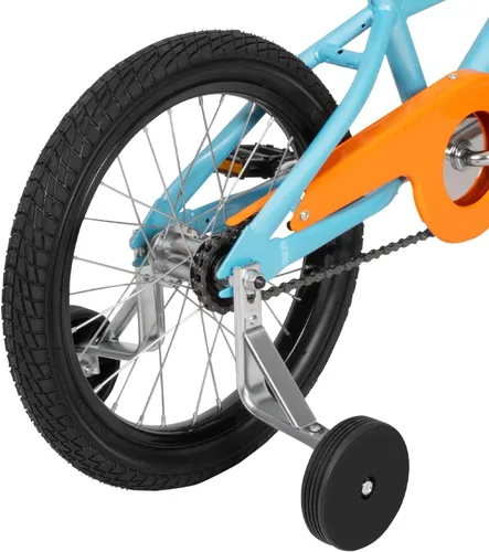 Miniatura 6 de Bicicleta infantil WEIZE, 16 y 20 pulgadas para niños y niñas de 4 a 12 años, altura del ciclista 41-62 pulgadas, asiento y manillares ajustables