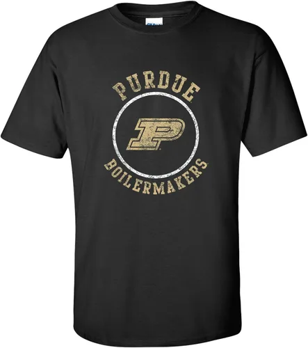 Miniatura 75 de UGP Campus Apparel AS04 - Camiseta con logotipo de círculo envejecido