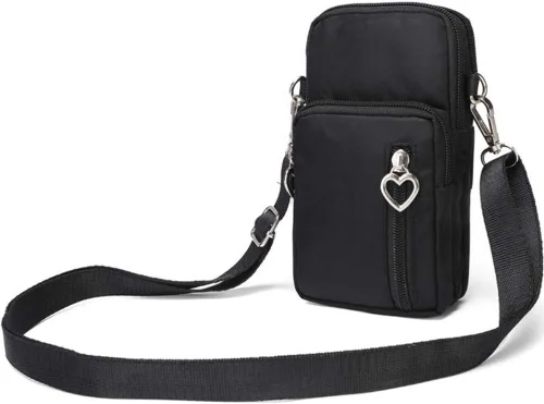 Brazalete para Correr al Aire Libre a Prueba de Sudor, Bolsa Cruzada de Hombro Casual, Cartera, Bolso Cruzado para Gimnasio y Fitness, Soporte para